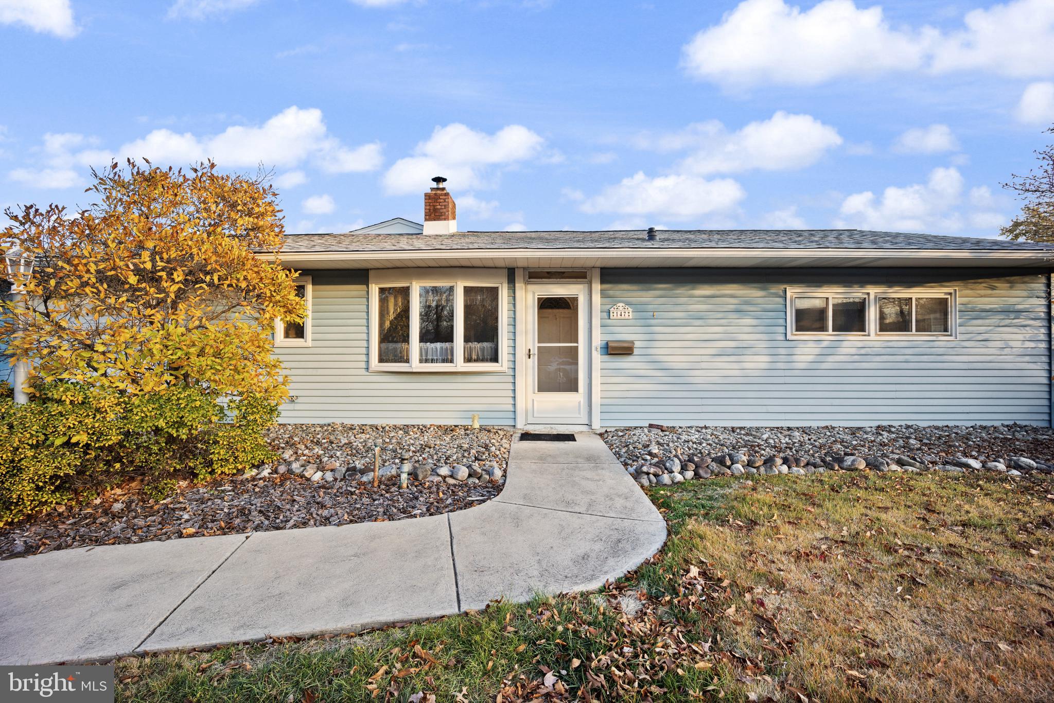 front view of a house