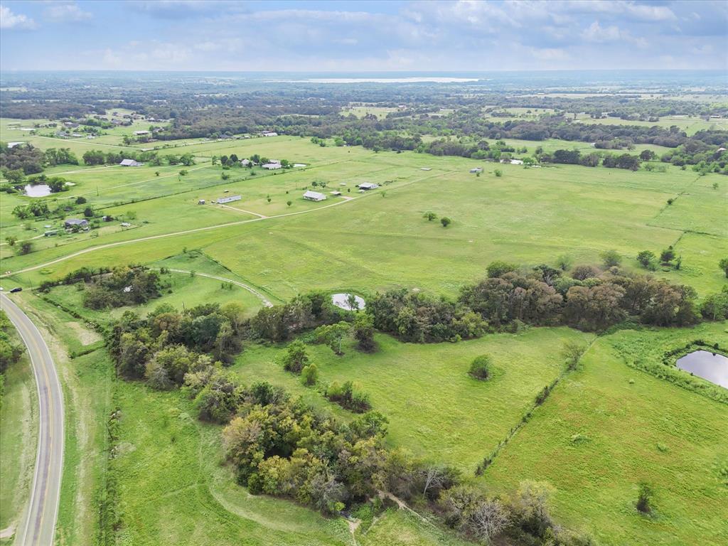 Bird's eye view featuring a rural view