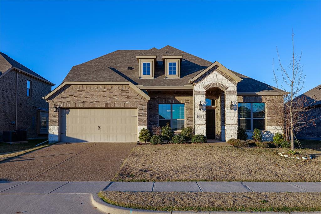 a front view of a house with entertaining space