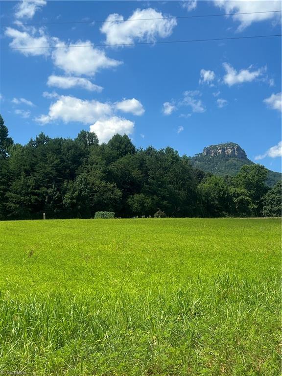 View of Pilot Mountain's "The Knob"