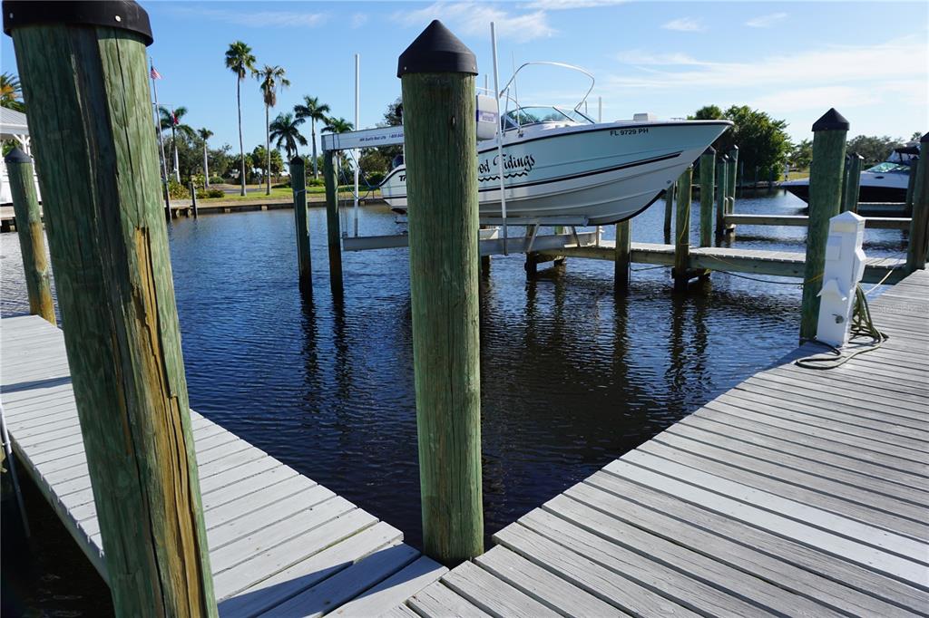 This is your own deeded dock at the first set of docks just past the clubhouse.