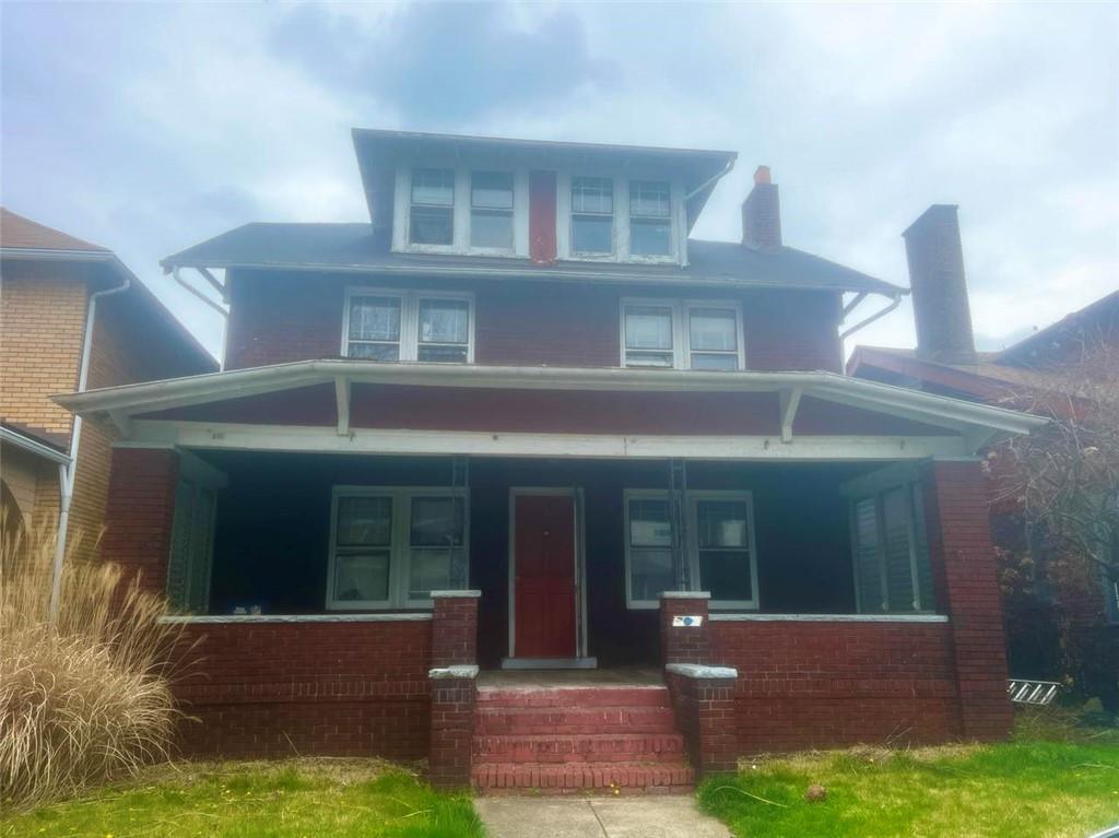 front view of a house