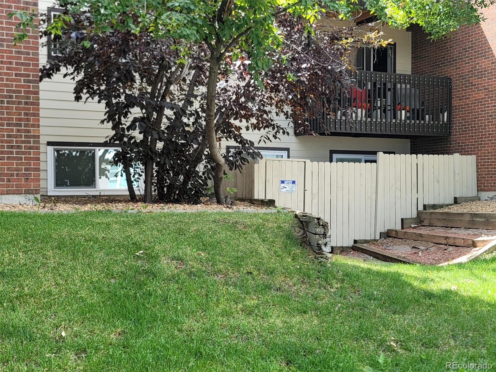 a view of outdoor space with deck and patio