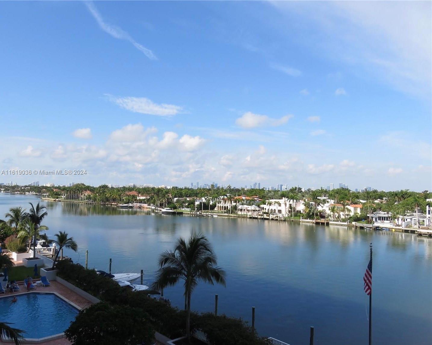 a view of a city with lake