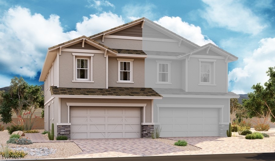 Marblewood Plan ~ Elevation B ~ Rendering