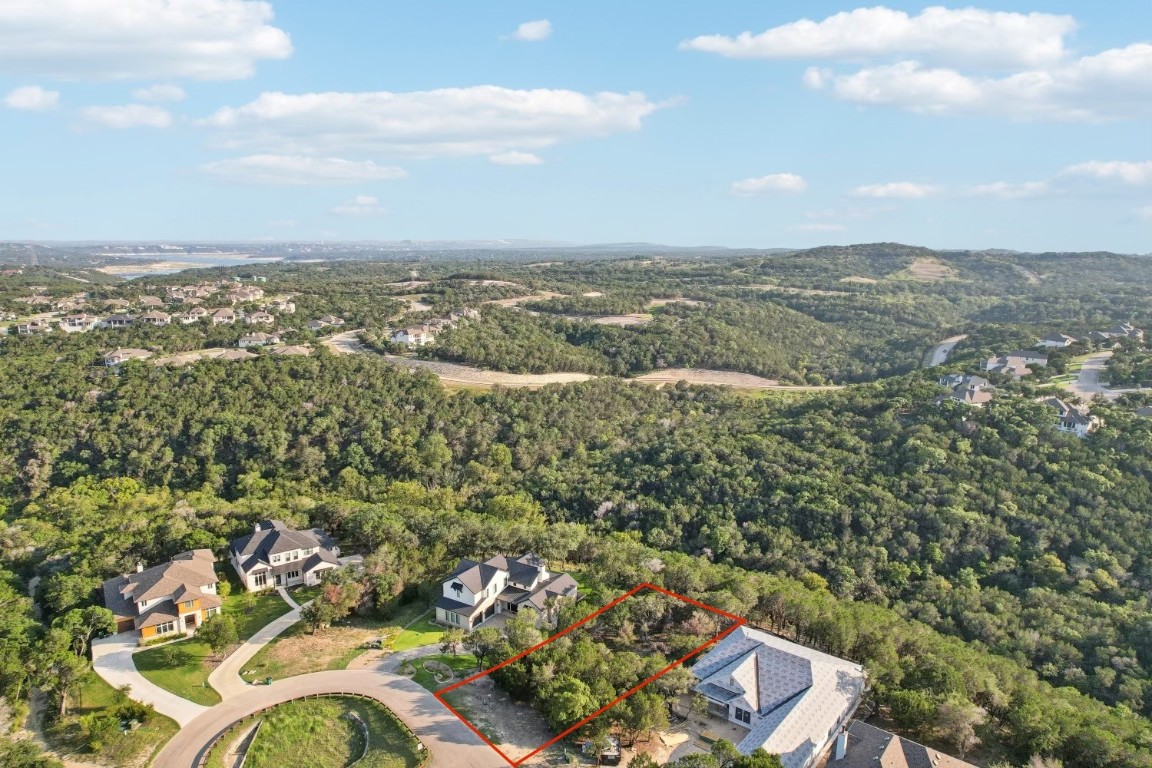 an aerial view of a city with lots of residential buildings