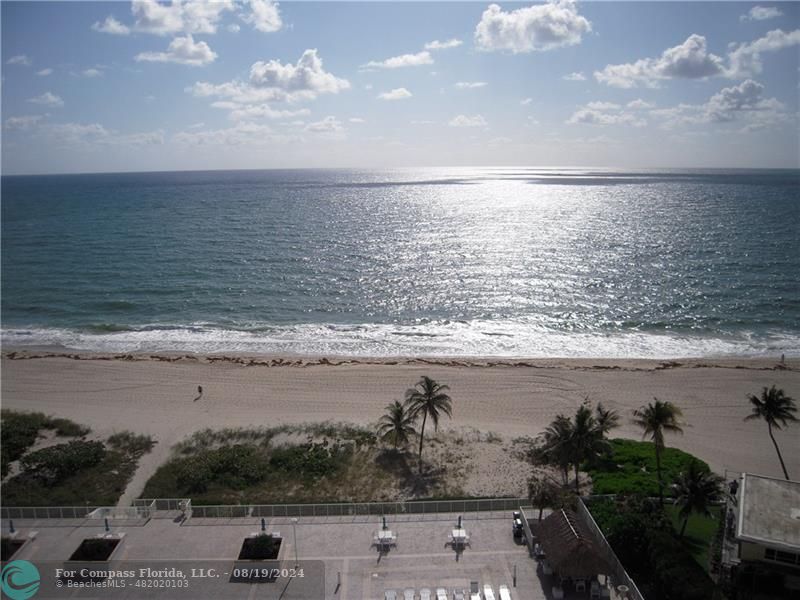 a view of ocean view with beach