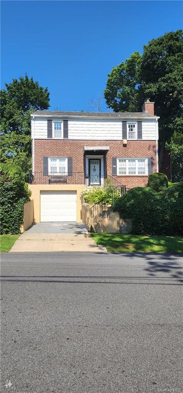 property featuring a garage