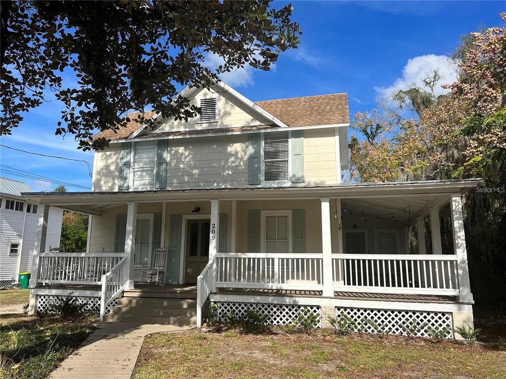 front view of a house