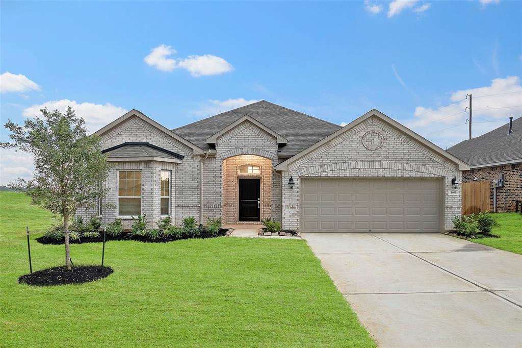 SEE SAMPLE 3D VIRTUAL TOUR! Welcome to the rolling hills of Montgomery! Beautiful 1 Story, The Gloster Floor Plan with 4 Bedrooms, 2 1/2 Baths, Formal Dining with 2 CAR GARAGE. This floor plan boasts High Ceilings & Spacious OPEN CONCEPT FLOOR PLAN.