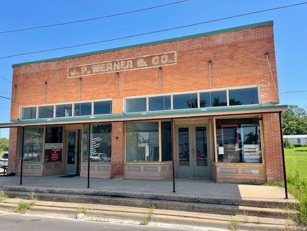 Front of historic building