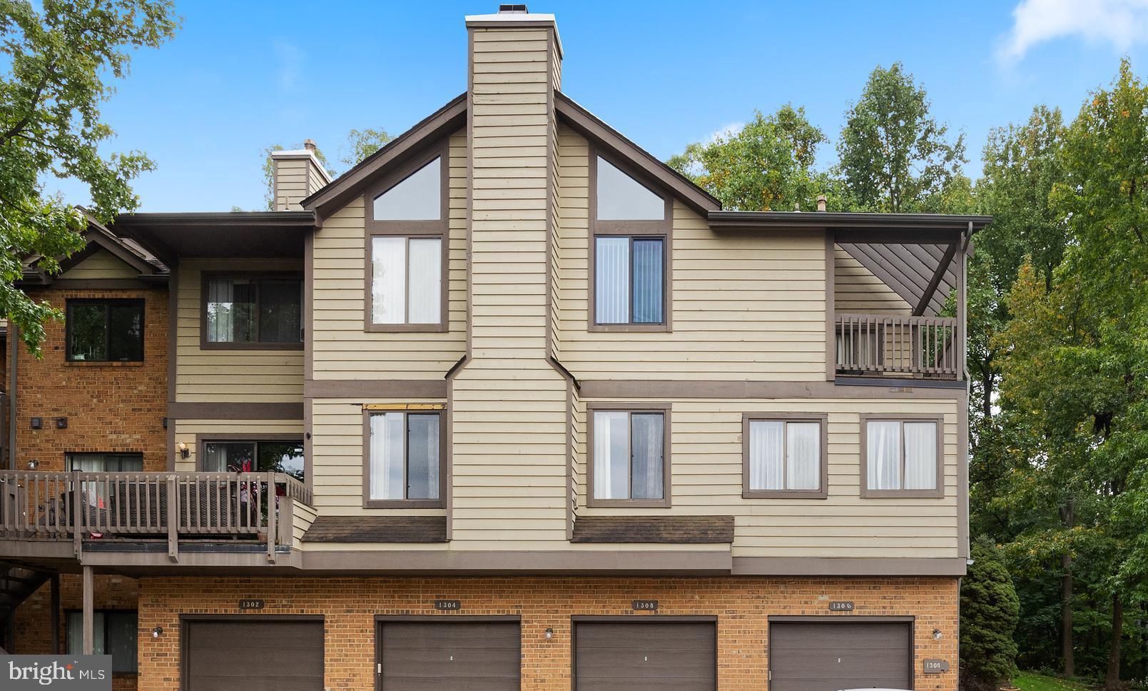 a view of a house with a balcony