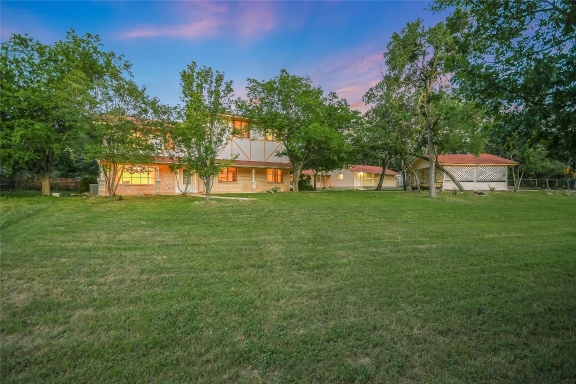 Large lot. House sits away from the road.