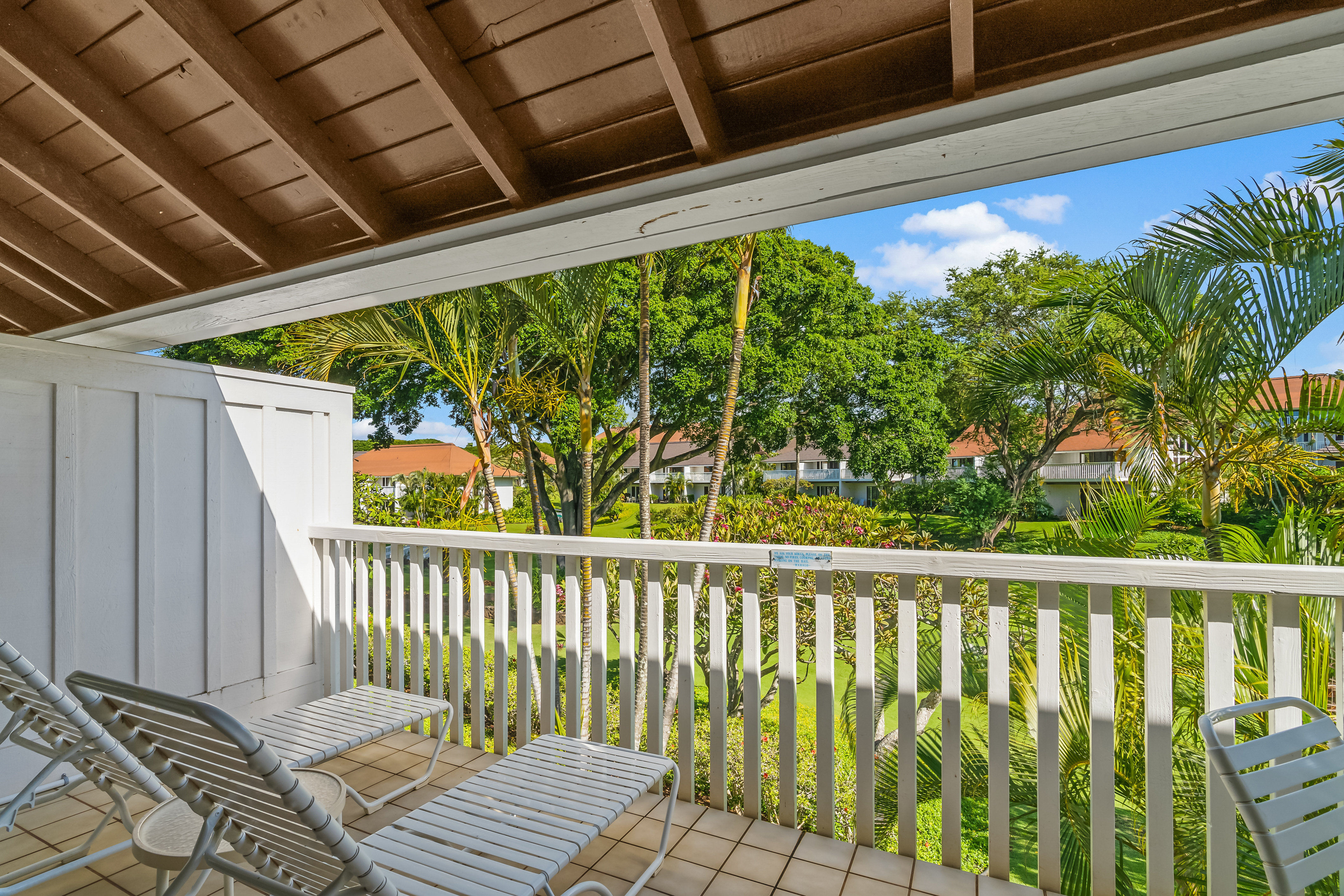 a view of a porch