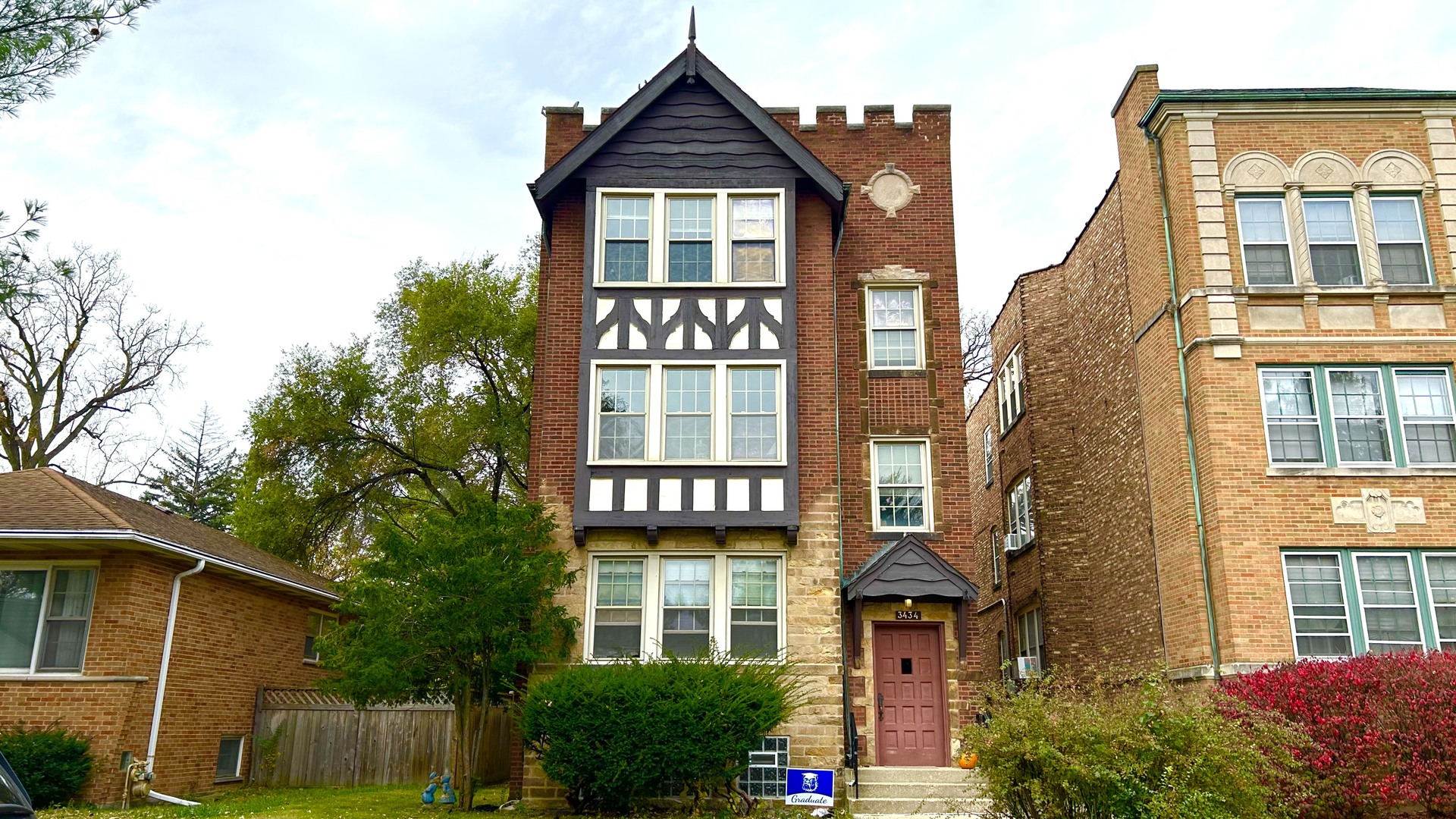 front view of a house