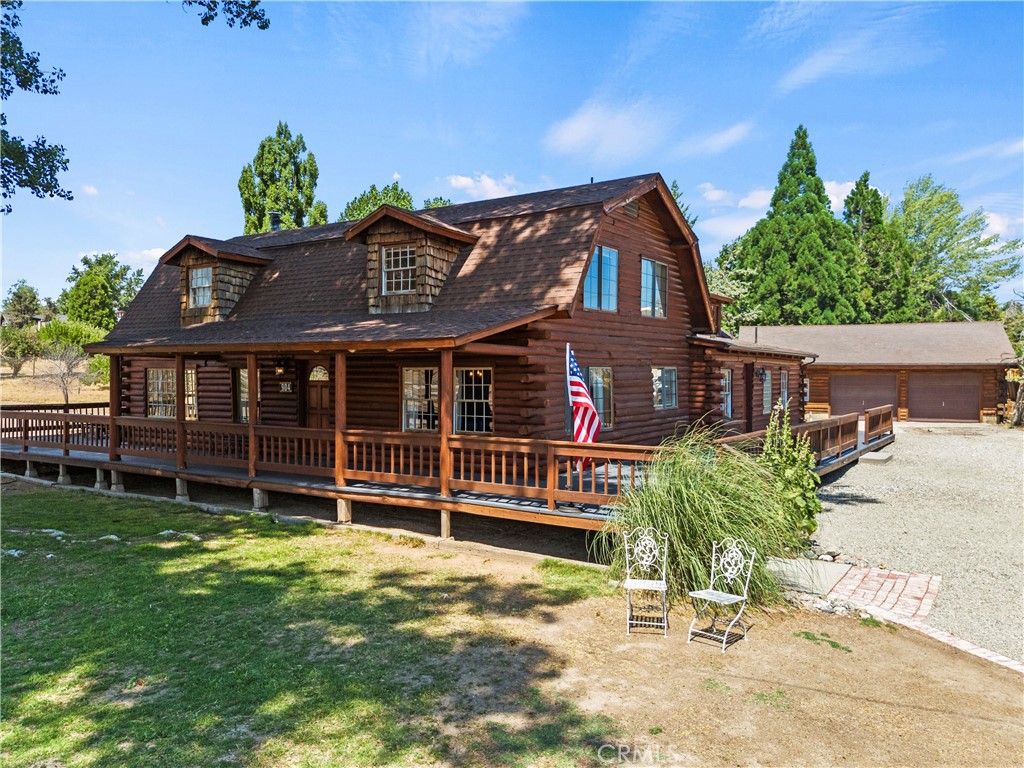 front view of house with a yard