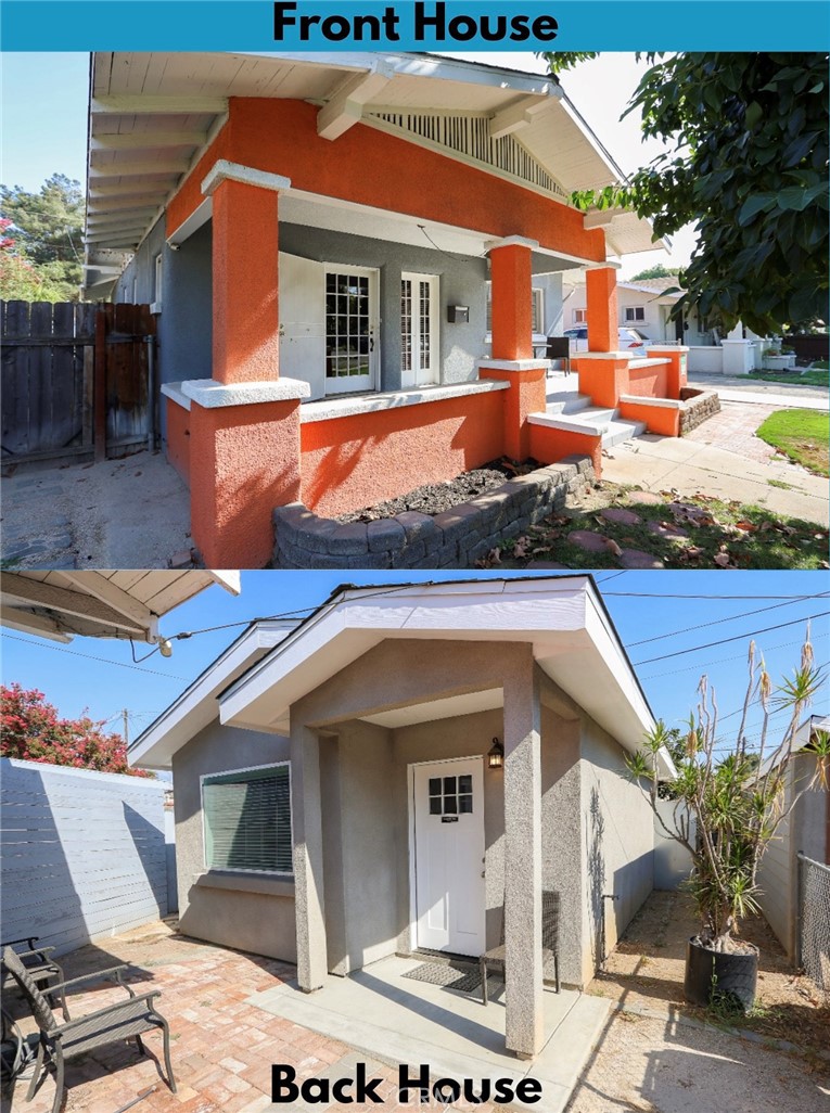 a front view of house with yard