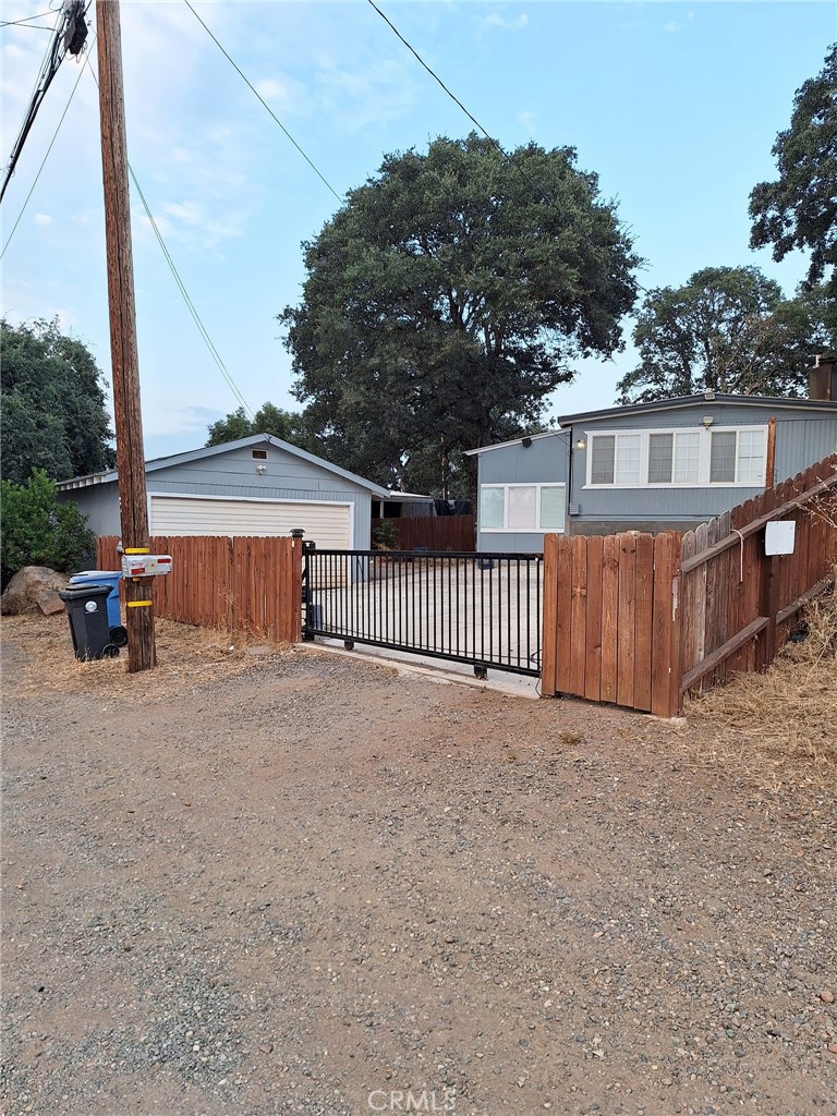 a view of a house with a street view