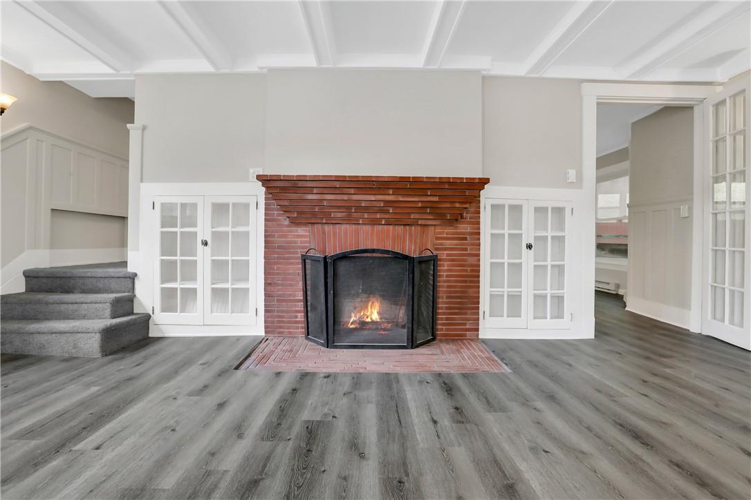 Living Room with Fireplace