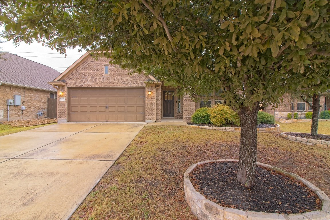 a house view with a outdoor space