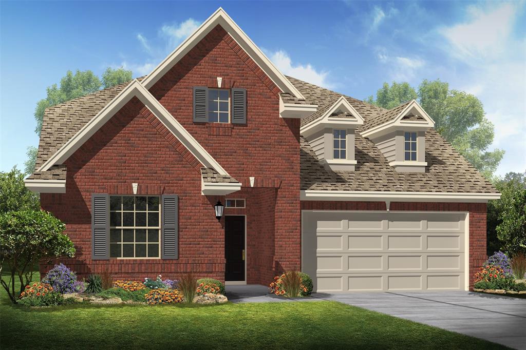 Stunning Tuscany II home design with elevation C built by K. Hovnanian Homes in beautiful Westwood. (*Artist rendering used for illustration purposes only. **Actual home will have a 3 car attached garage.)