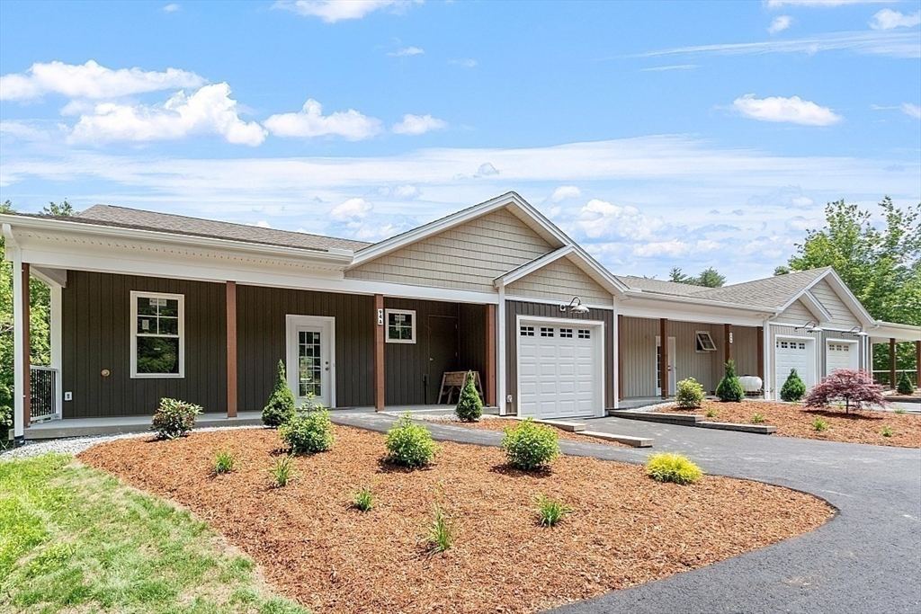 a view of a house with a patio