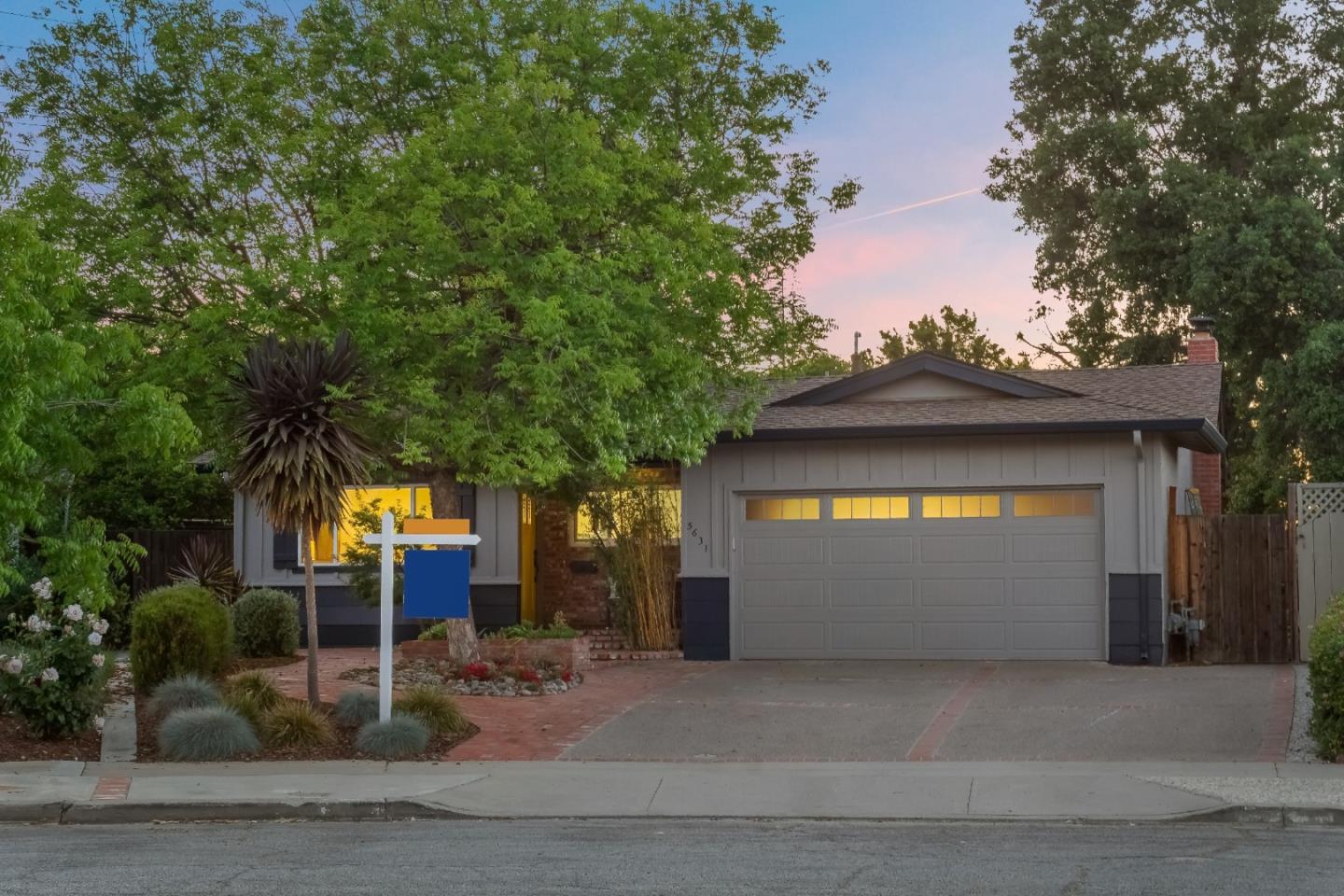 a view of outdoor space and yard