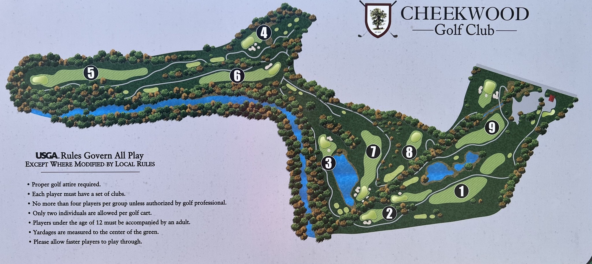 CAN YOU NAME THE 3 MISSING CLUBS IN - Cheekwood Golf Club