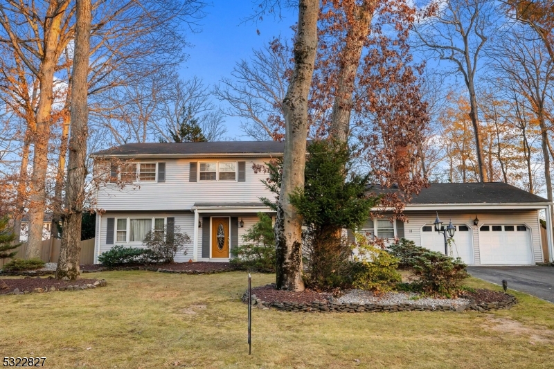 front view of house with a yard