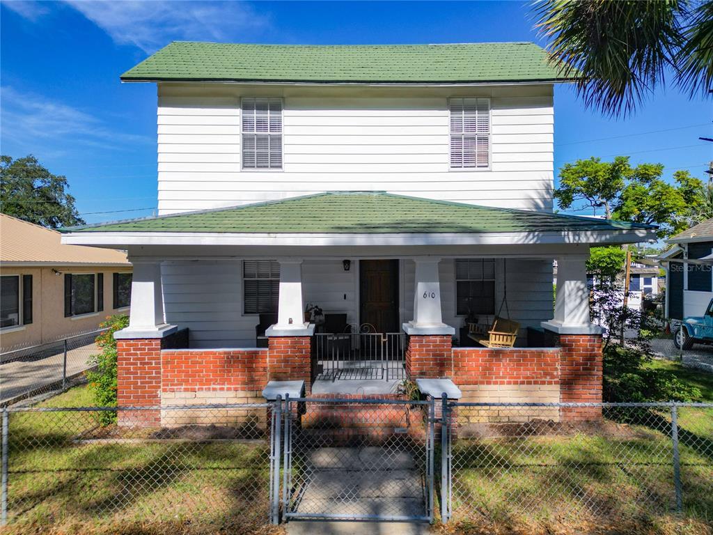 a view of a house with patio