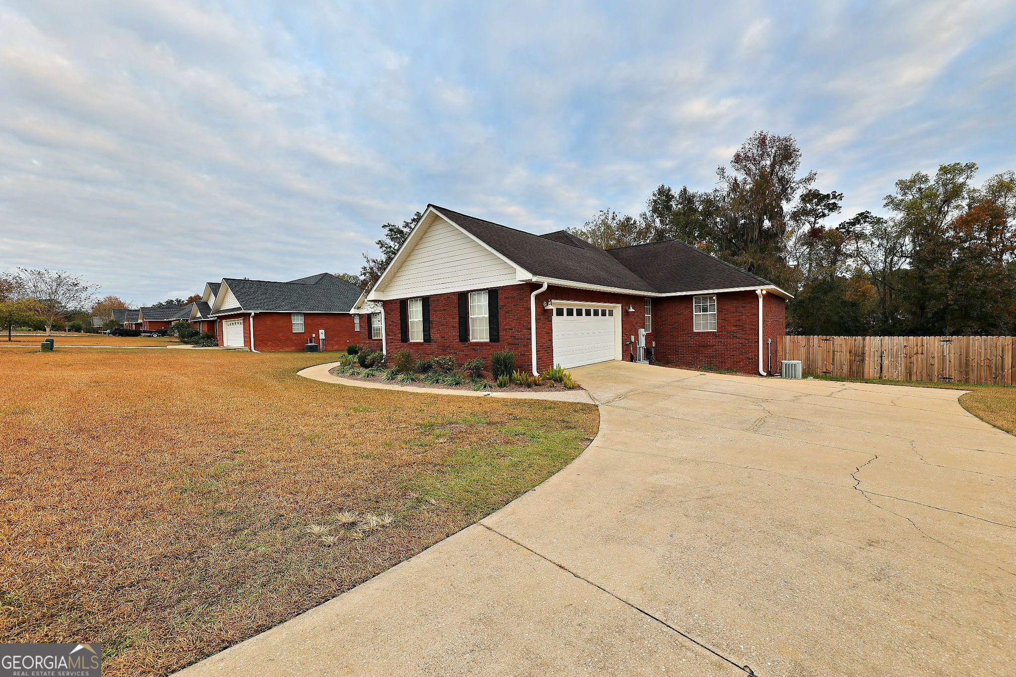 a view of house with outdoor space