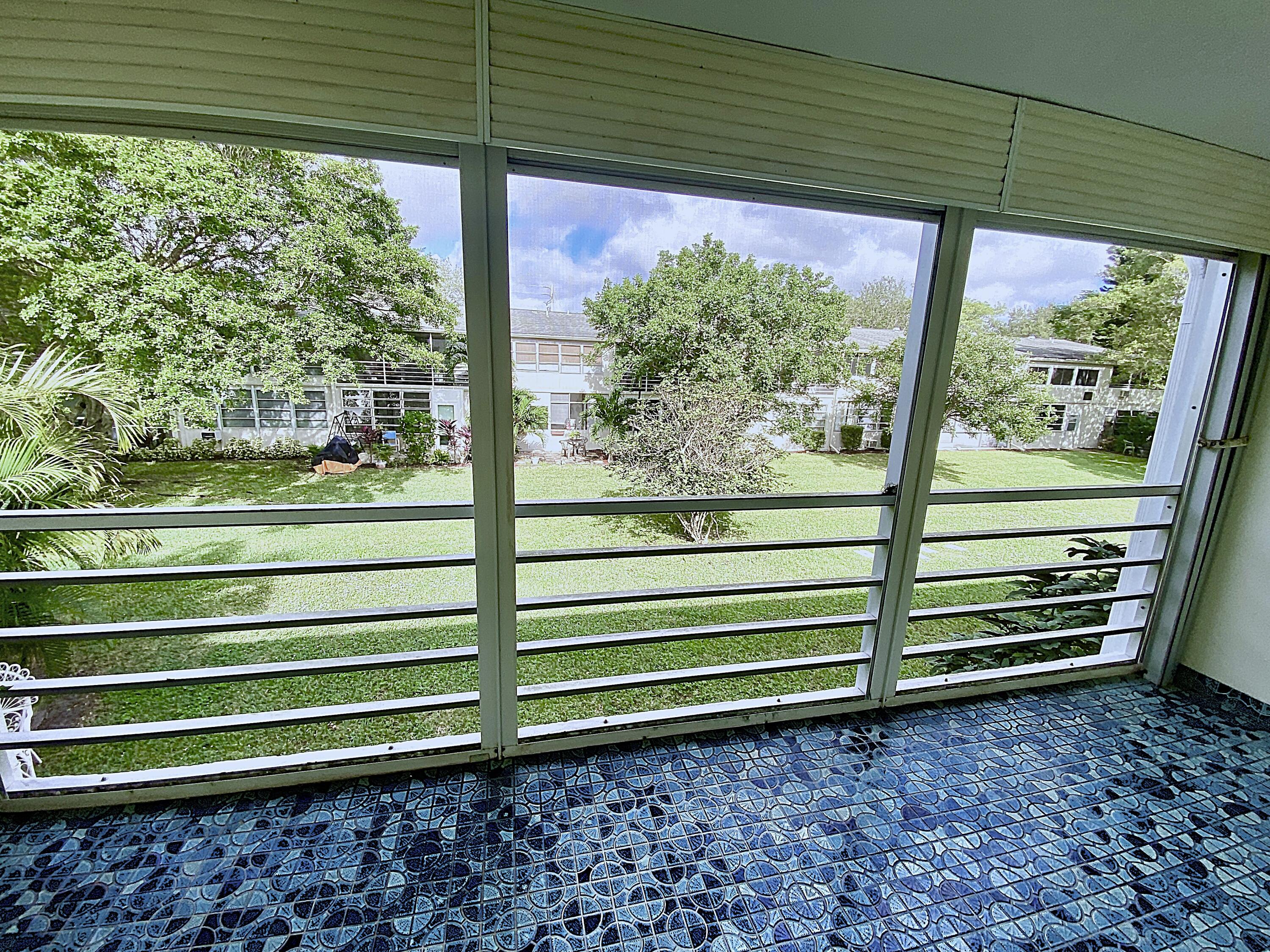 Rear Patio View