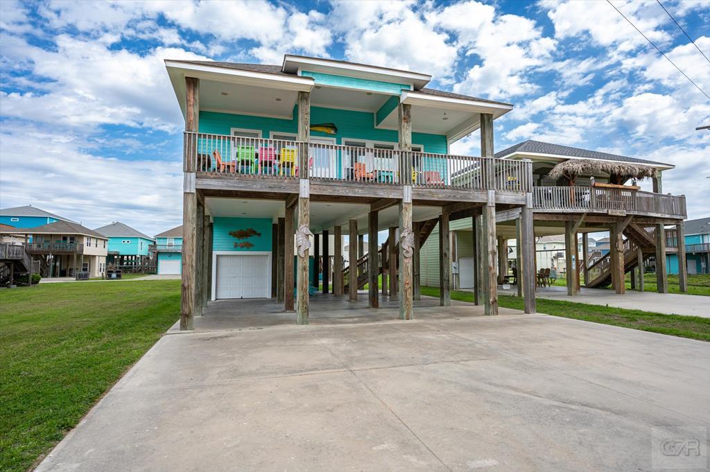 a front view of a house with porch