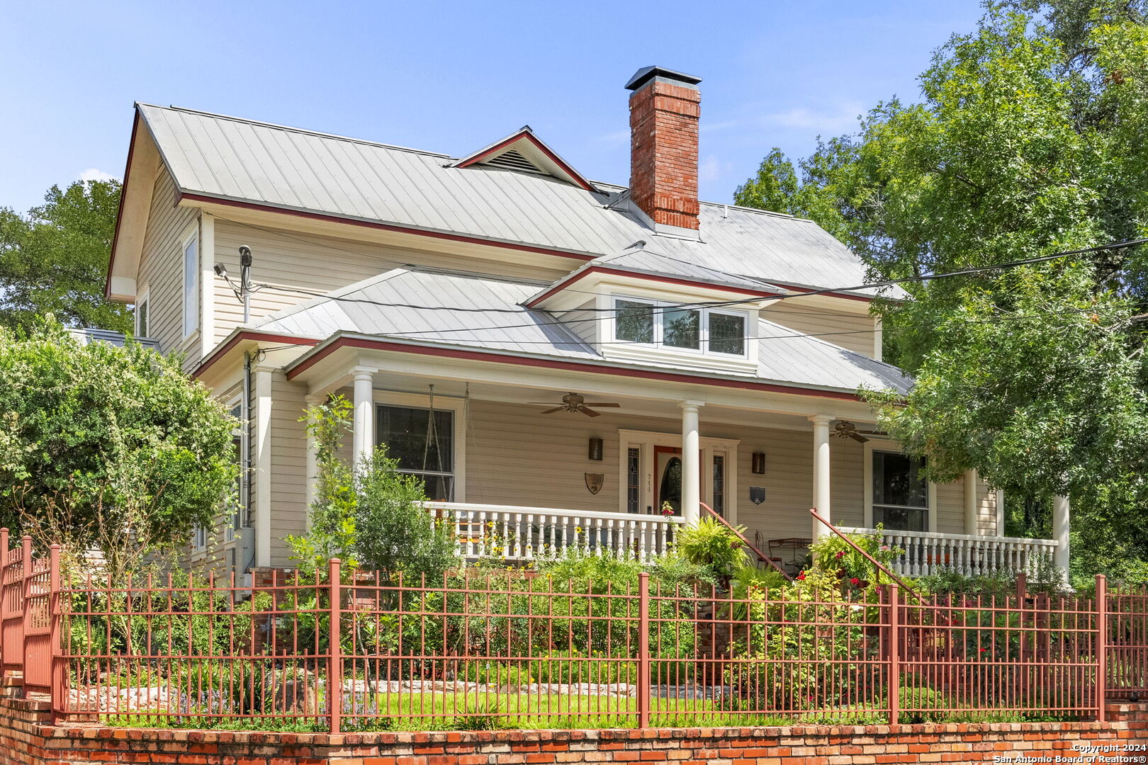 front view of a house