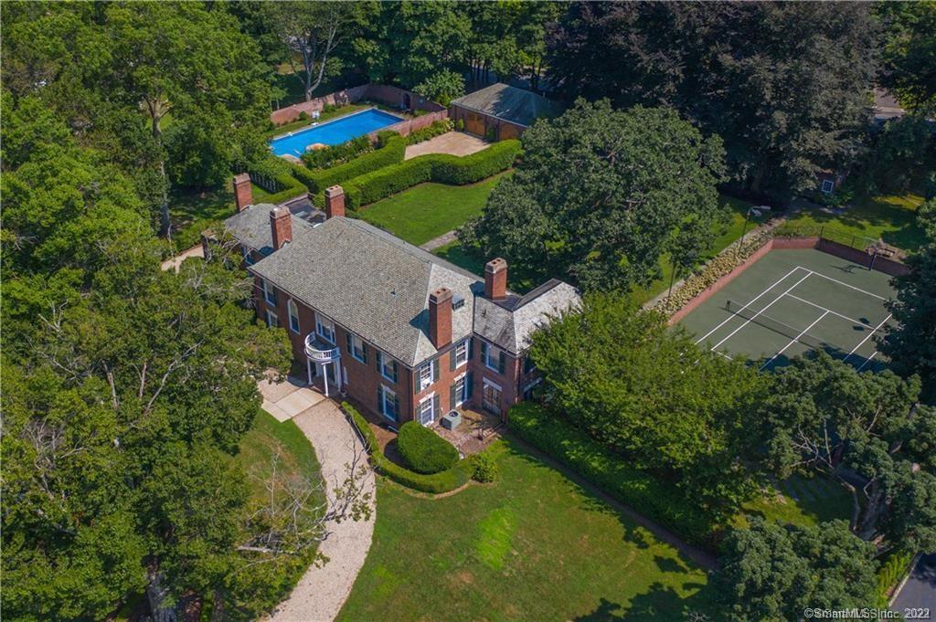 Country club living, complete with pool and tennis court.