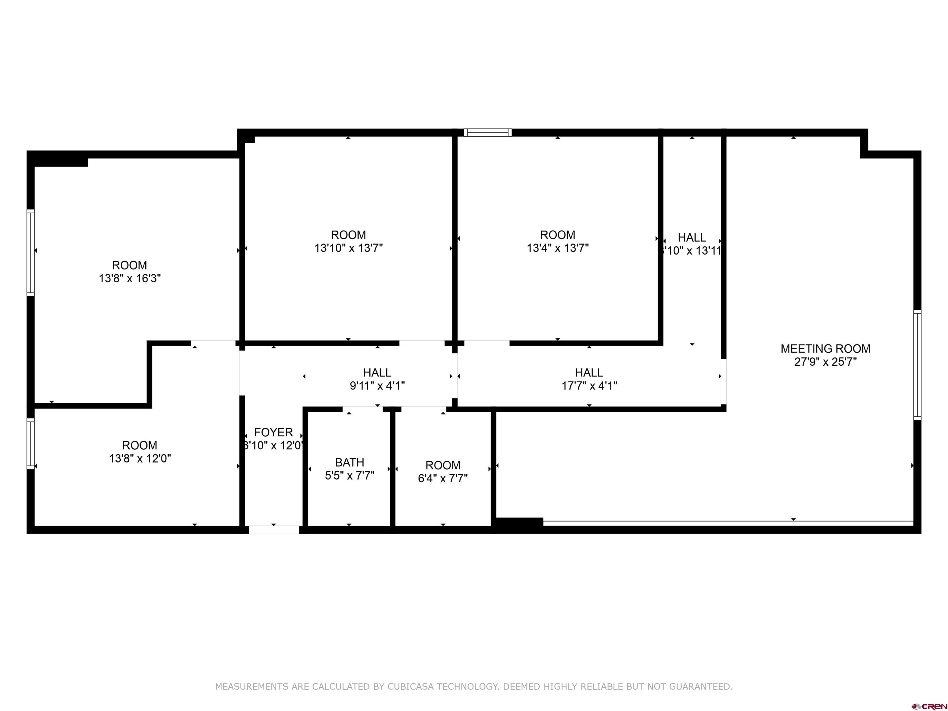 a picture of a floor plan