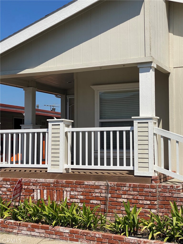 Front of home and Porch.