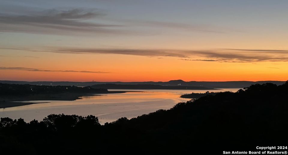 a view of lake and mountain