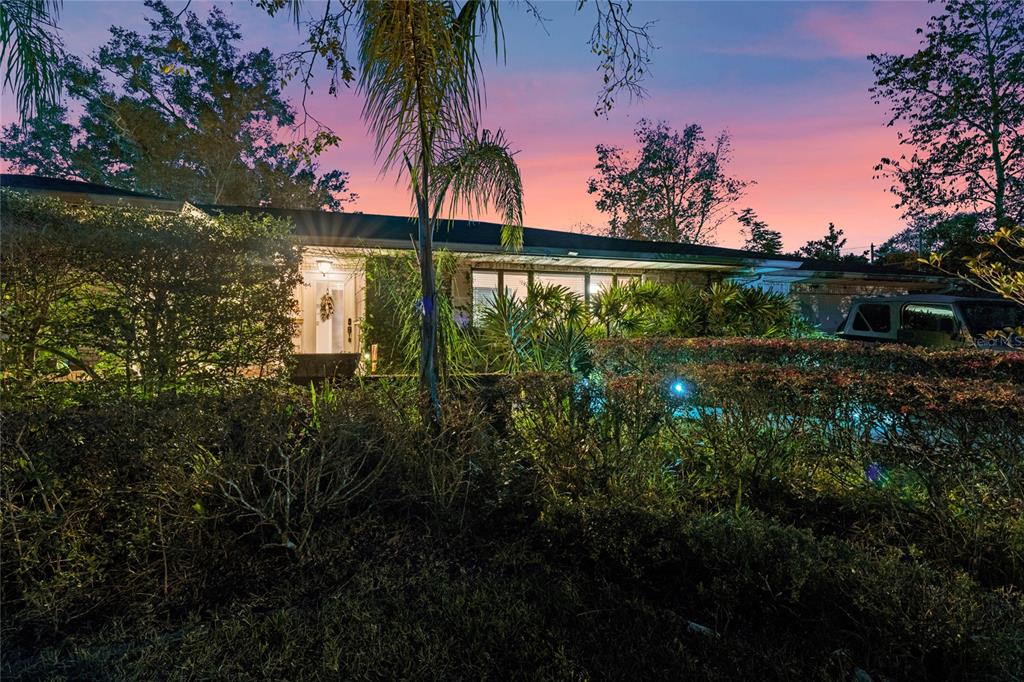 a view of outdoor space and yard