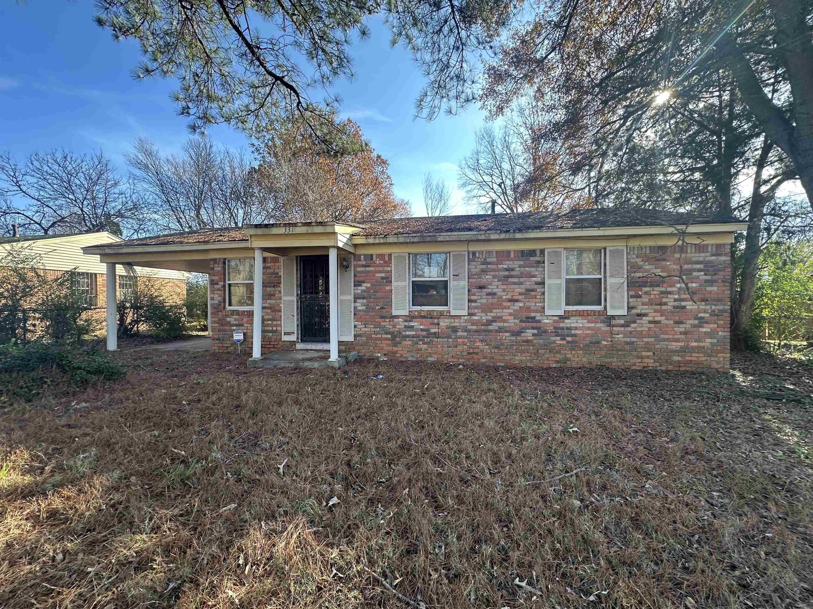 View of ranch-style home