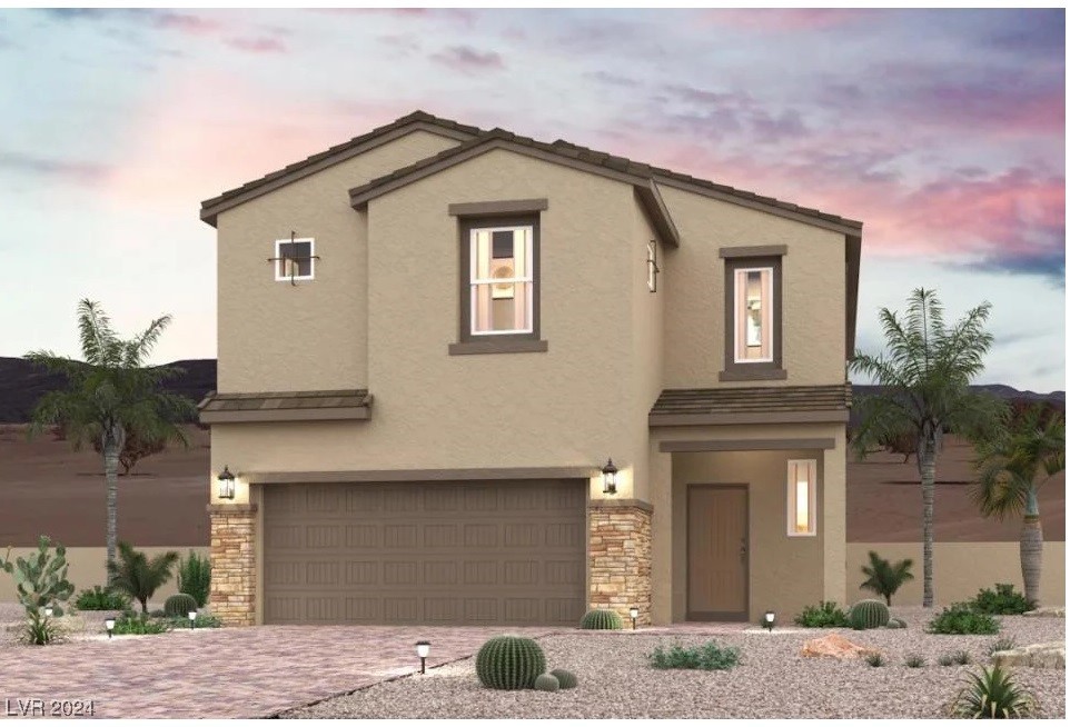 Plan 2308 - Tuscan Elevation ~ Rendering ~