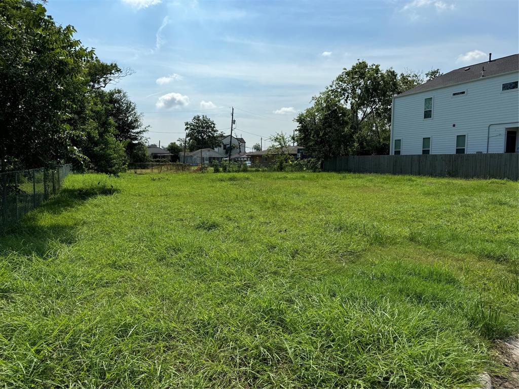 a view of a back yard