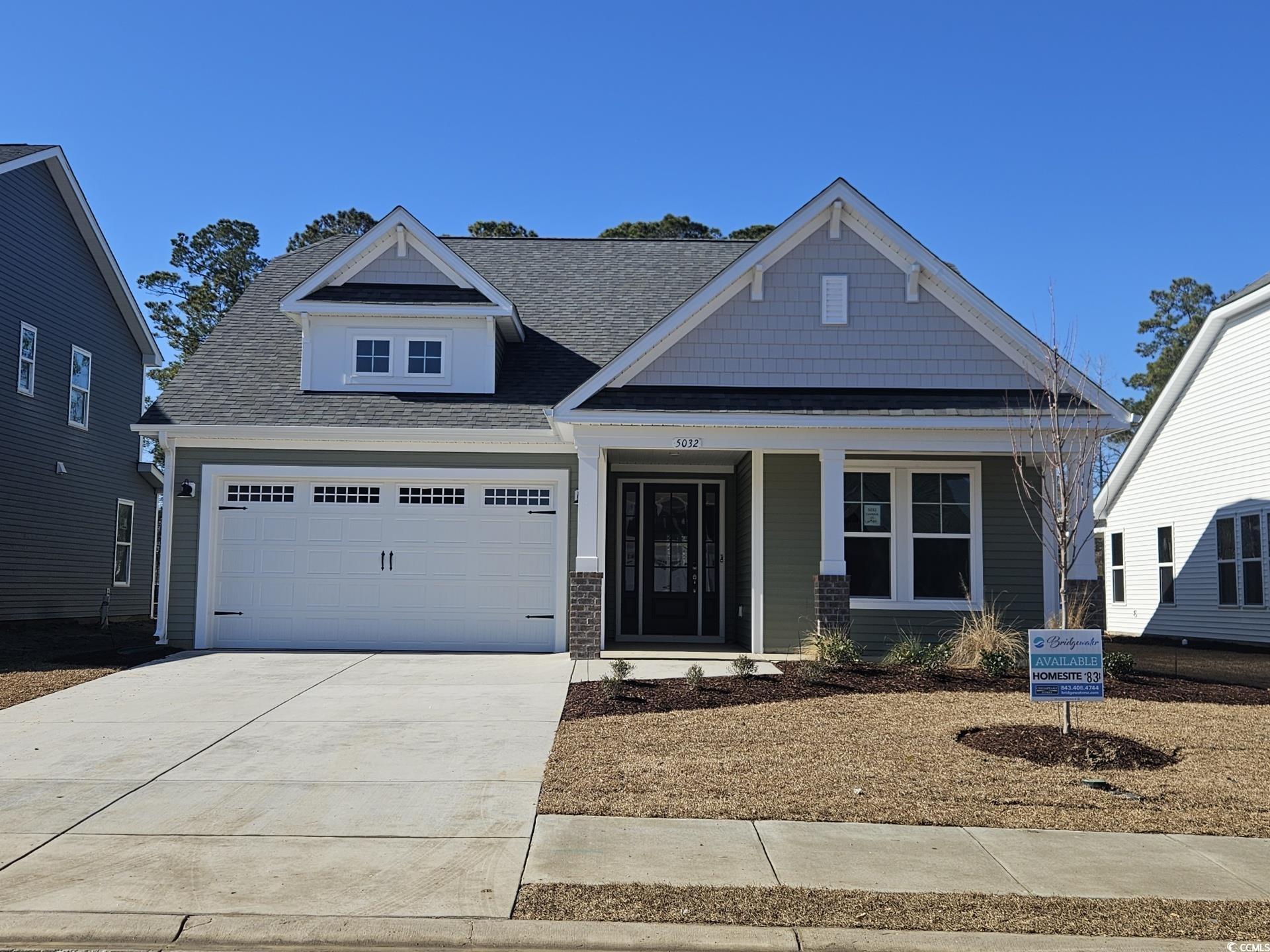 View of craftsman house