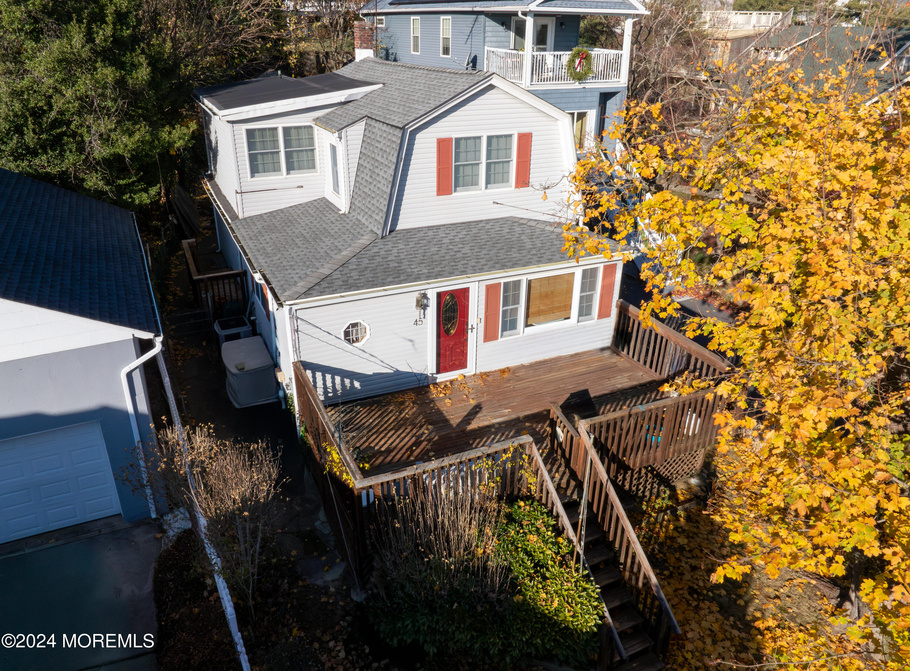 Aerial View of house