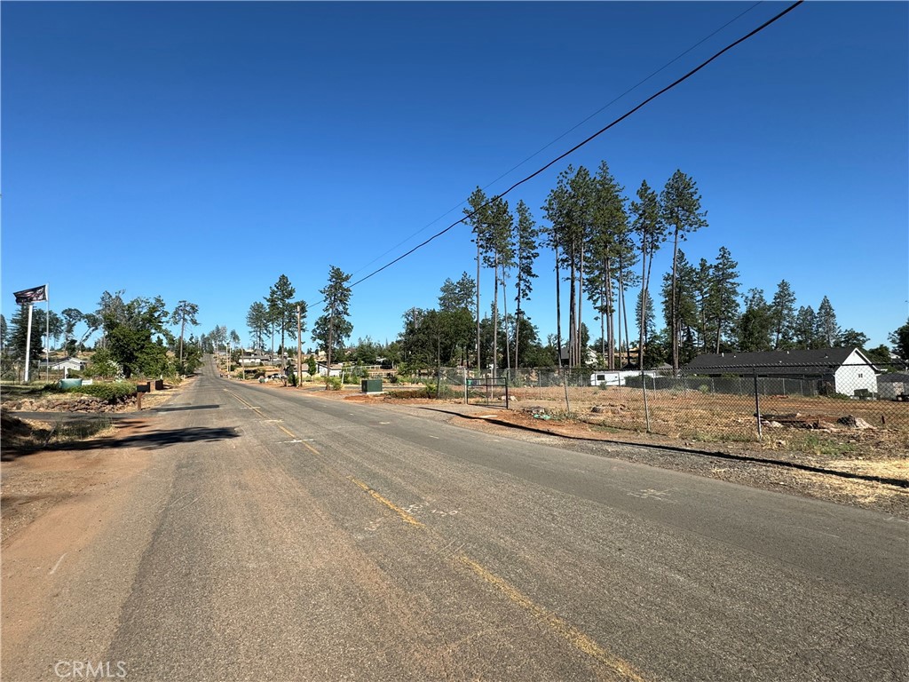 a view of street with cars