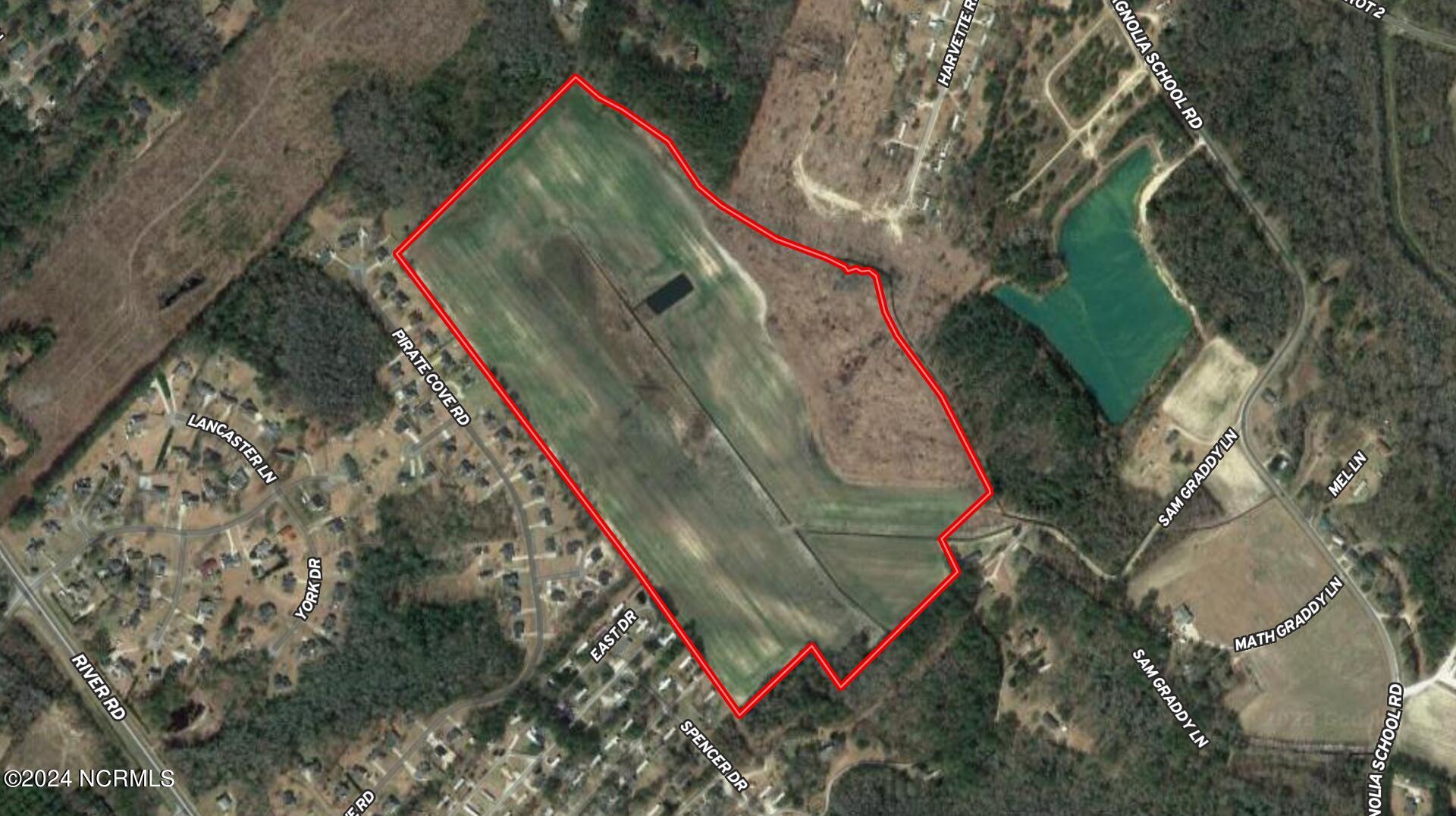 77-Acre Tract for Sale in Washington, NC