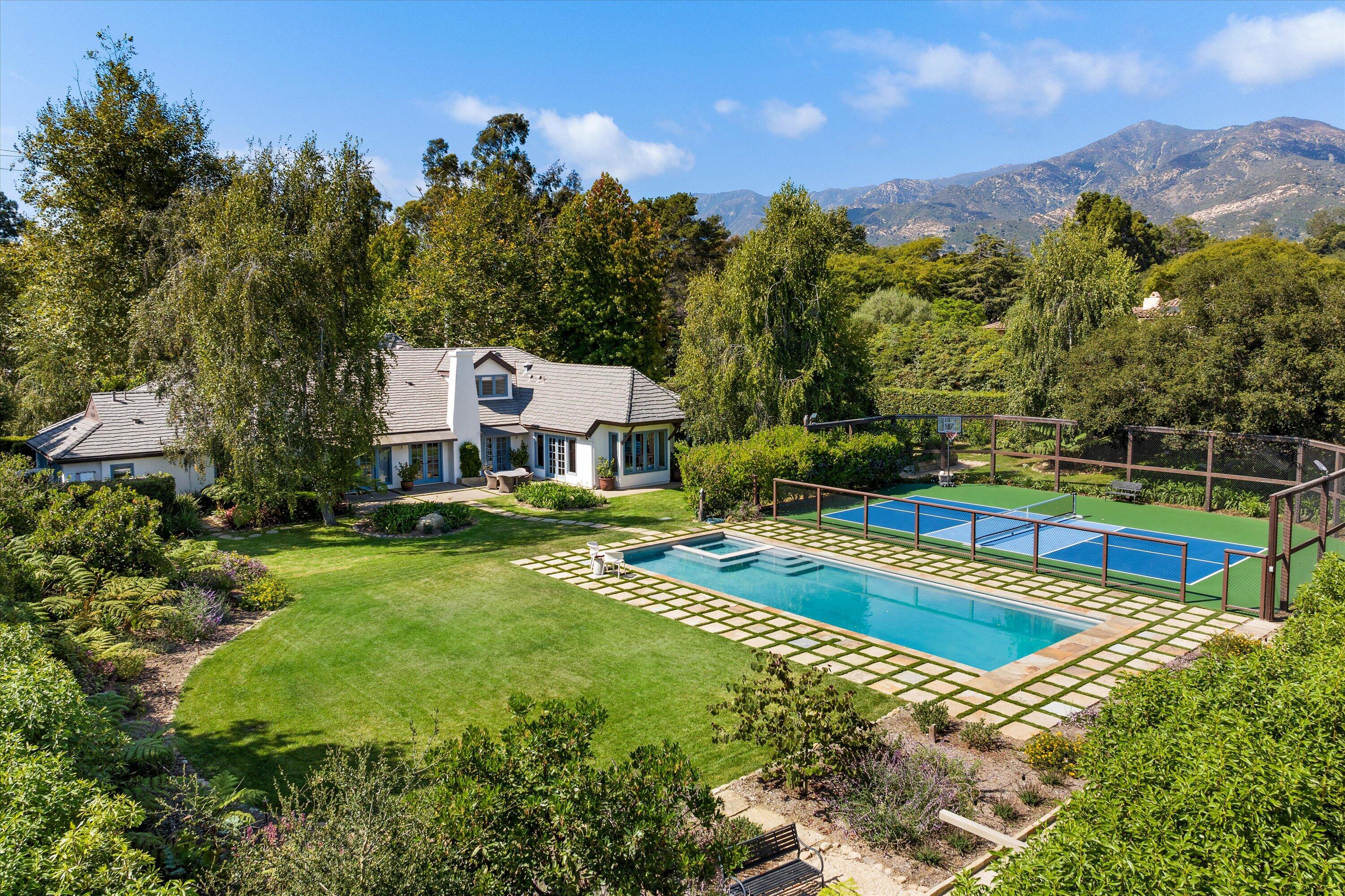 Aerial Backyard