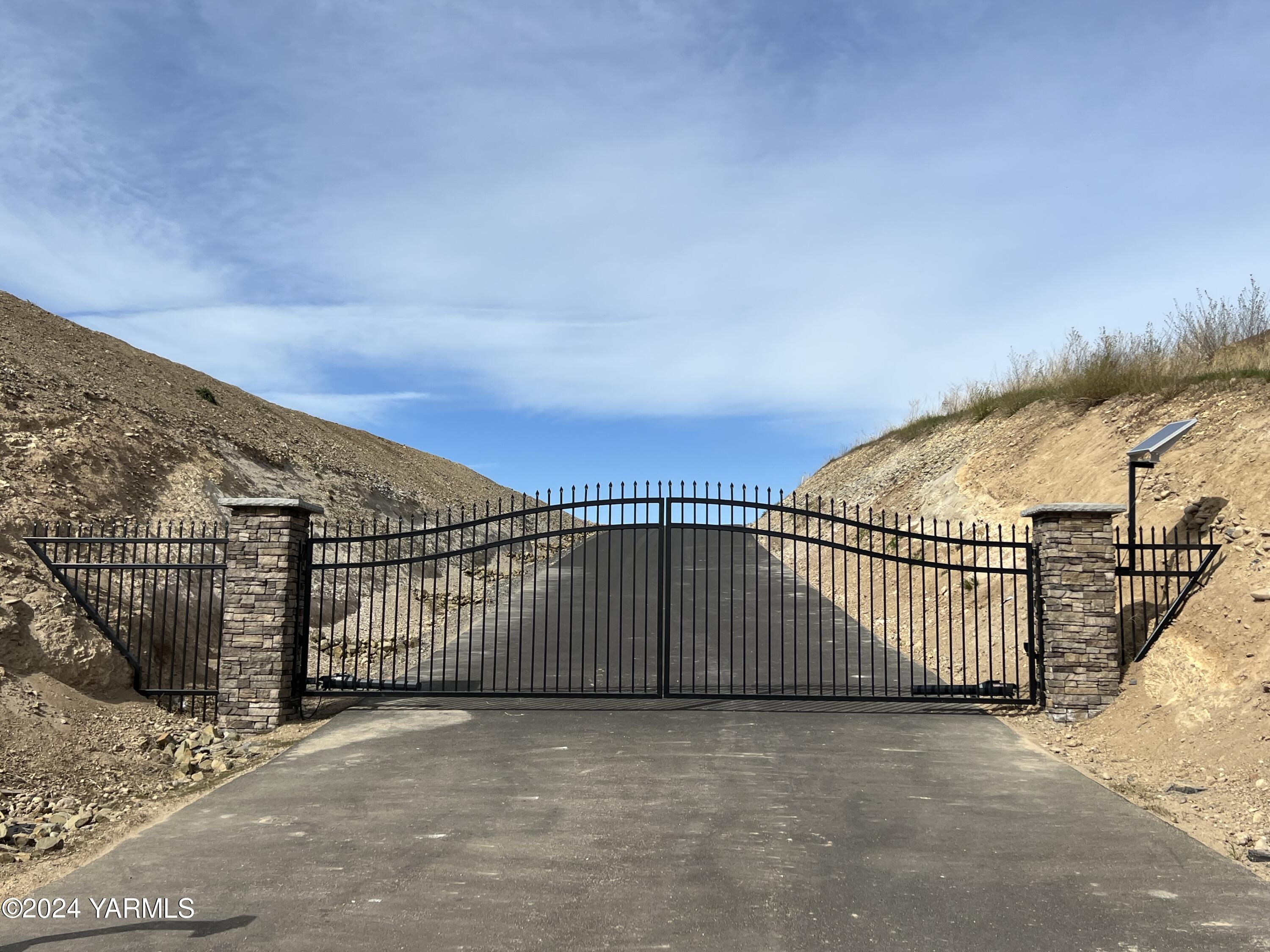 a view of a fence