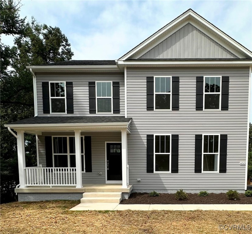 front view of a house