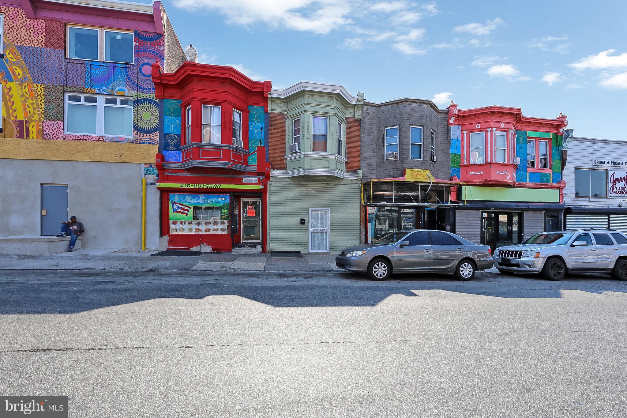 a view of multiple houses